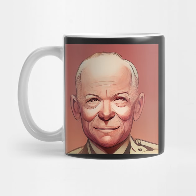 Dwight D. Eisenhower | Comics style by ComicsFactory